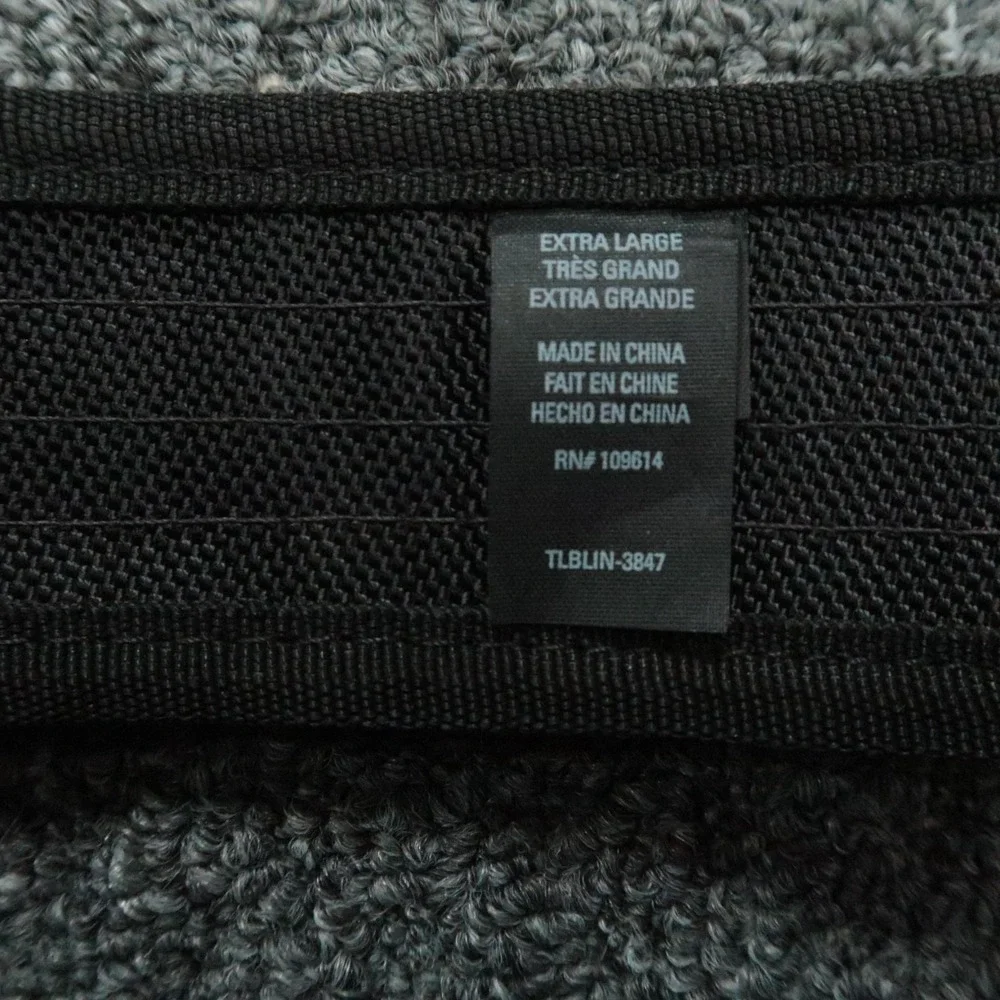 5 11 Tactical Belt Mens Extra Large Black Sierra Bravo Duty Buckle